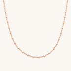 925 Silber Layering Kette Würfel