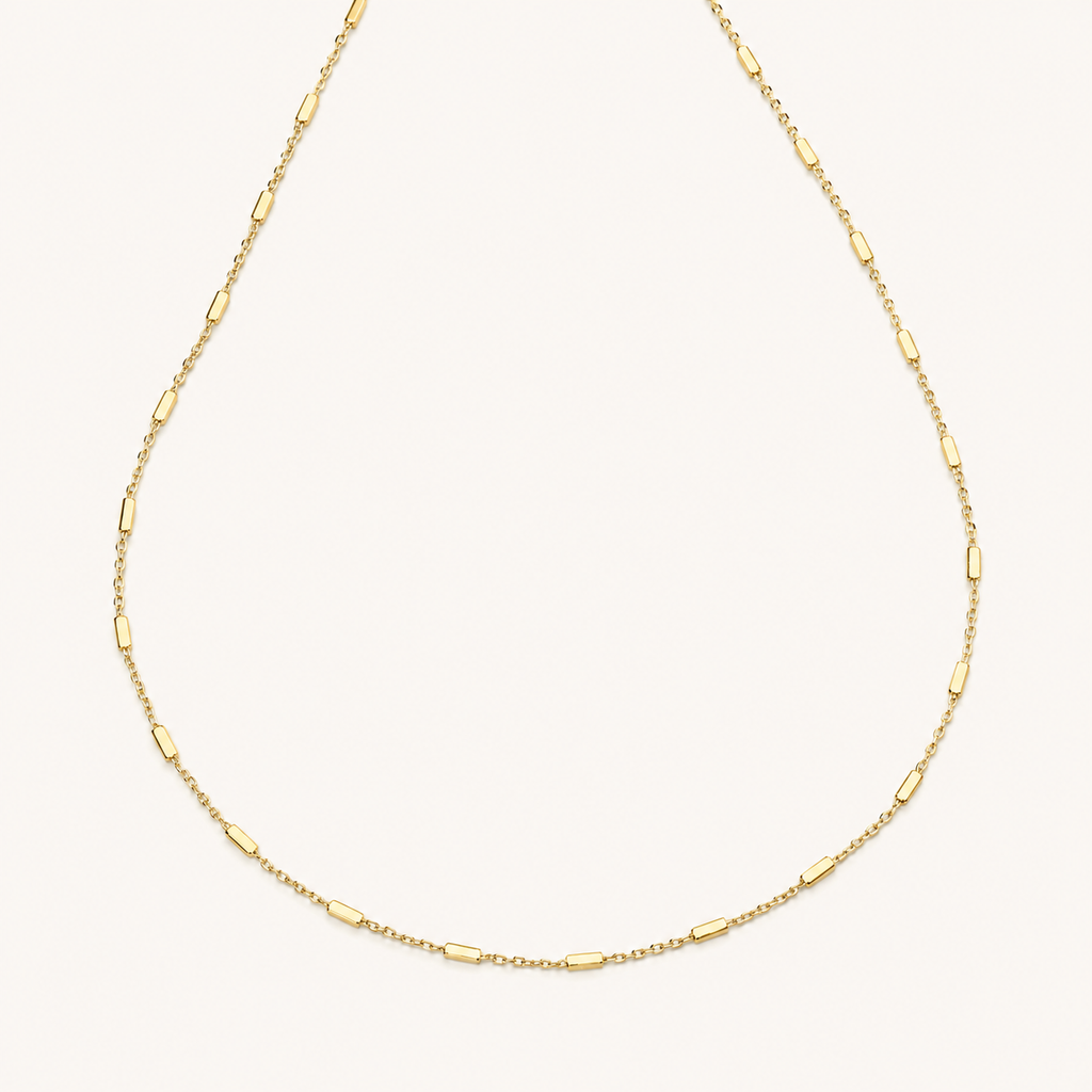 925 Silber Layering Kette Stab