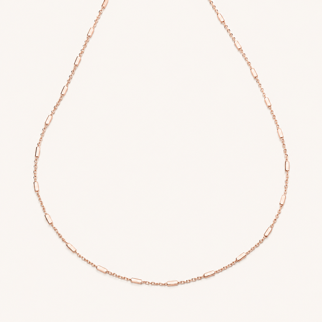 925 Silber Layering Kette Stab
