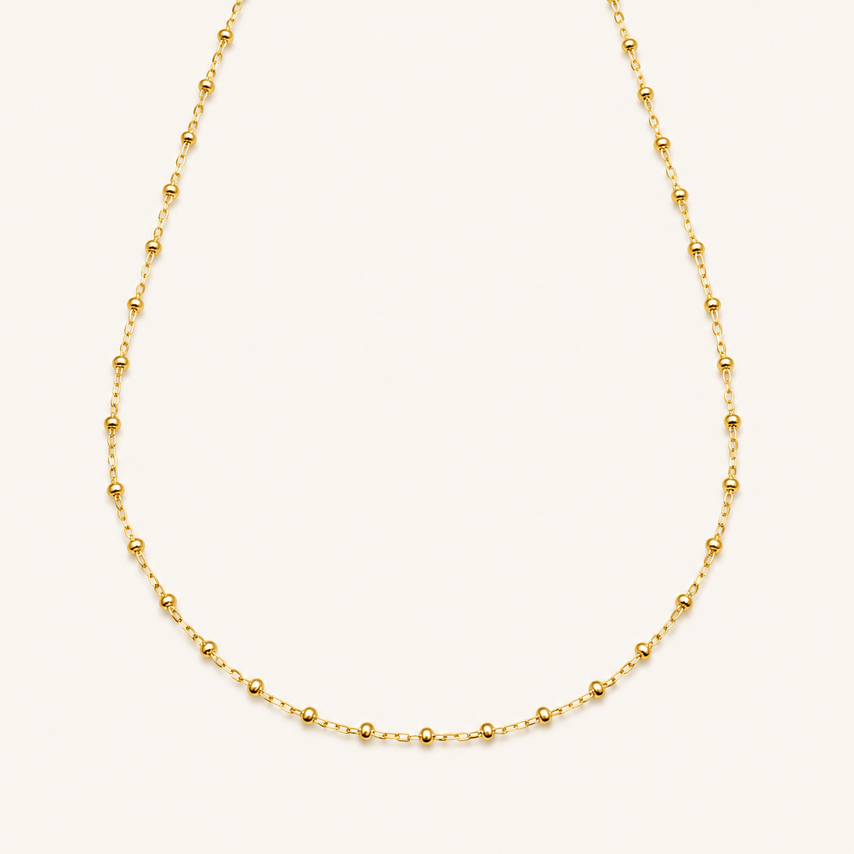 925 Silber Layering Kette Kugel