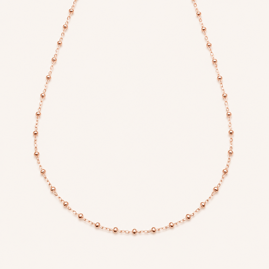 925 Silber Layering Kette Kugel