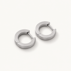 Polierte Edelstahl‑Klappcreole 12mm