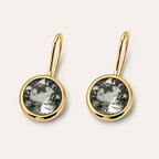 Funkelnder Edelstahl Ohrhänger in 13mm