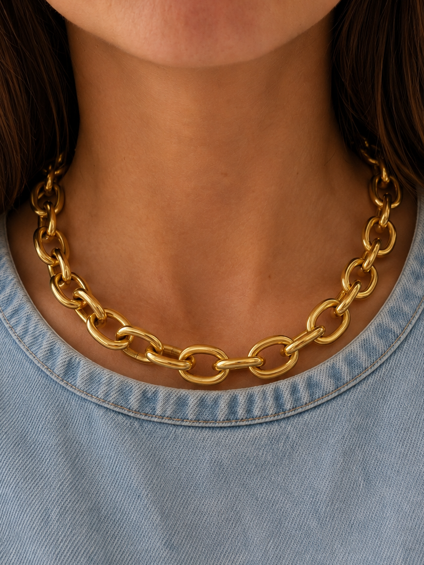 Edelstahl Gliederkette